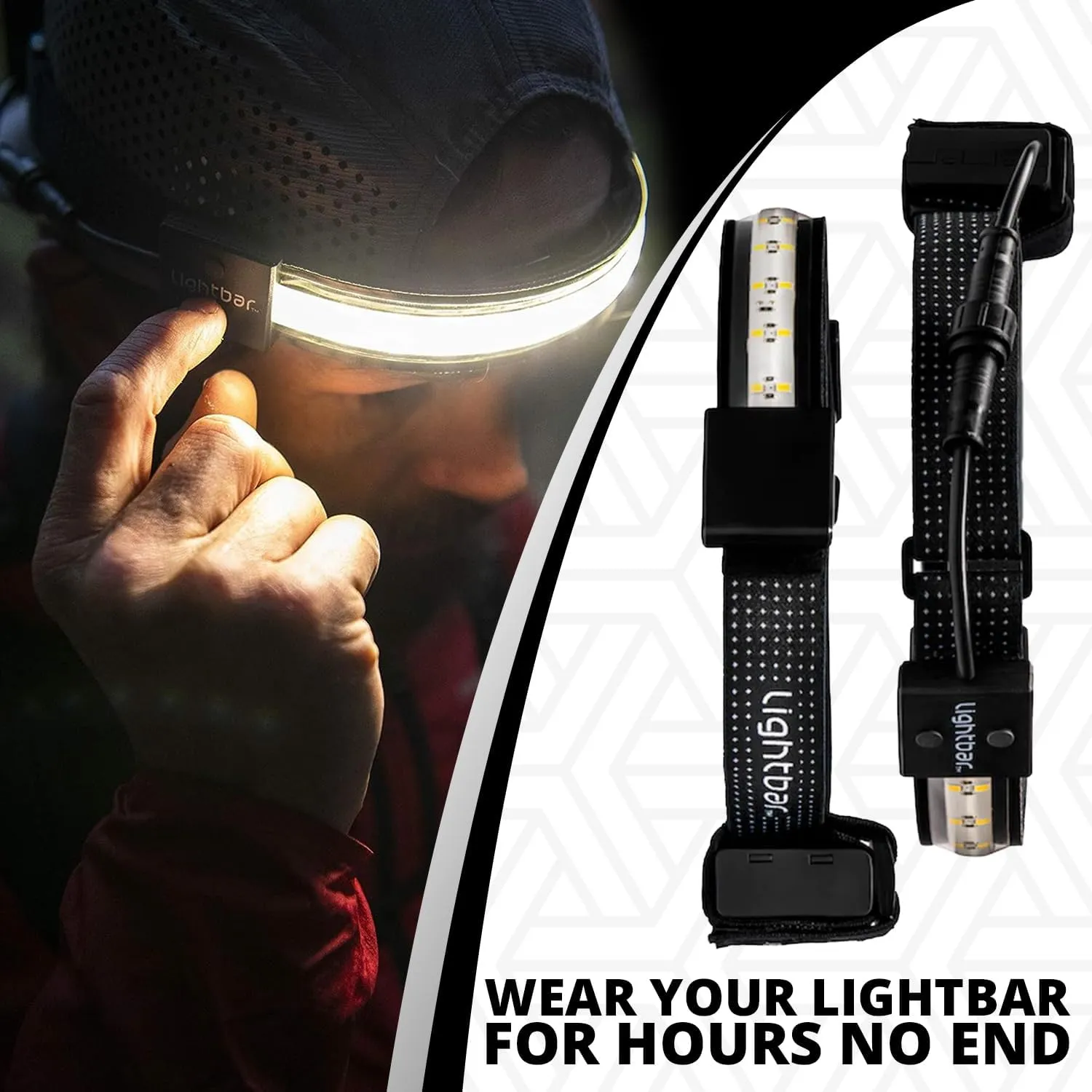 | LED Headlamp, 300 to 500 Lumens, Spot Light Mode and Red Light Modes Available On Select Models - Perfect for Camping Running Biking Fishing Construction