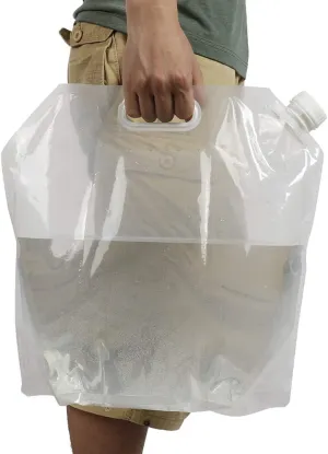 10L Folding Water Container Collapsible Portable Water Storage Jug Water Bag for Outdoor Camping Hiking Travel Fishing