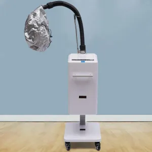 110V 500W Multifunctional Anion Hair Dyeing Machine, Nano Hair Steamer/Hair Oil Machine Stand Up Base Salon Spa Equipment Vertical Nano Steamer (US Stock)