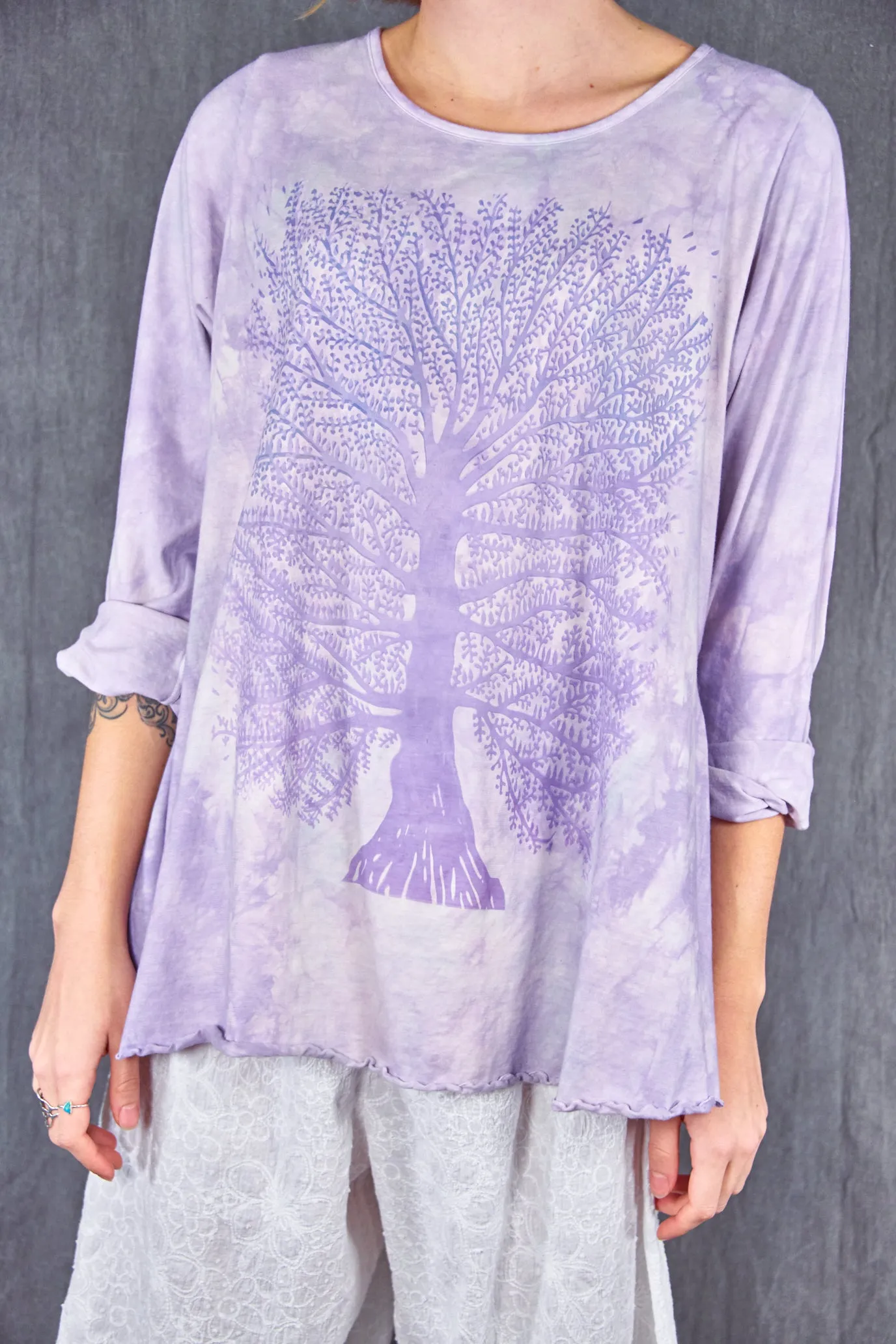 1190HD Cafe Tee Lavender-P