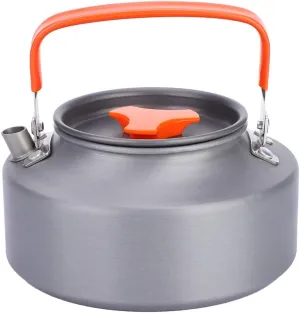 1.1L Mini Outdoor Camping Kettle, Aluminum Teapot Coffee Tea Pot Kettle for Camping Hiking Kitchen, Compact Lightweight Tea Kettle
