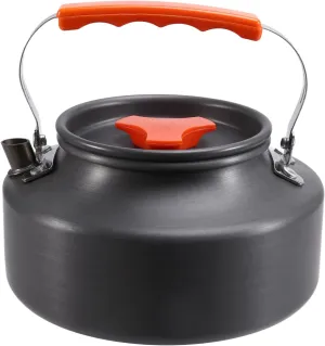 1.1L Water Kettle Water Kettle Portable Quick-Heat Water Kettle for Outdoor Camping Cooking