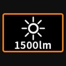 1500lm High Power LED Headlamp, USB Rechargeable COB Flashlight, 7500mAh Battery, Camping & Fishing Torch Lantern