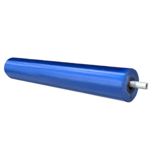 18 oz PVC Coated Polyester Tarp Roll - Bright Royal Blue