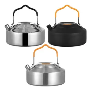 1L Stainless Steel Camping Boil Water Kettle
