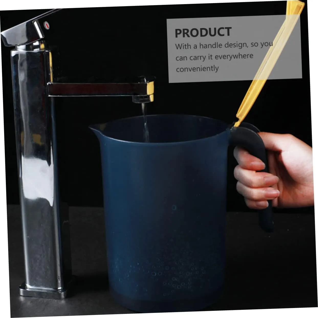 1Pc Heat Resistant Plastic Cold Water Pitcher with Lid Juice and Tea Kettle Household Water Jug Capacity Drink Container for Cold Beverages