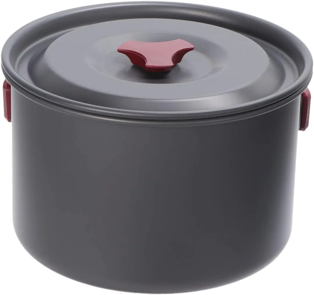 1pcs Camping Cooker Camping Pan Camping Cookware Cooking Camp Cookware Outdoor Induction Kettle for Camping