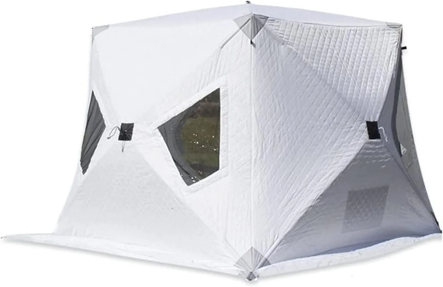 2-3 People Winter Fishing Tent Winter Ice Fishing Tent Camping Tent Windproof and Rainproof Outdoor Winter Fishing Warm Tent
