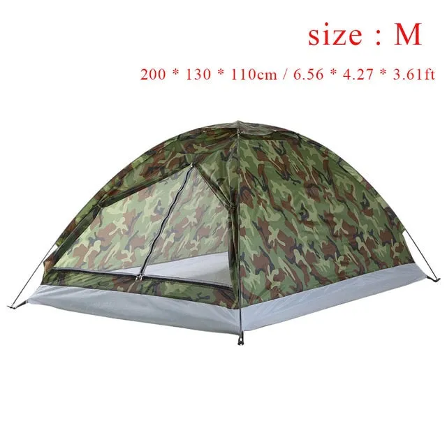 2 Person army green campingTent