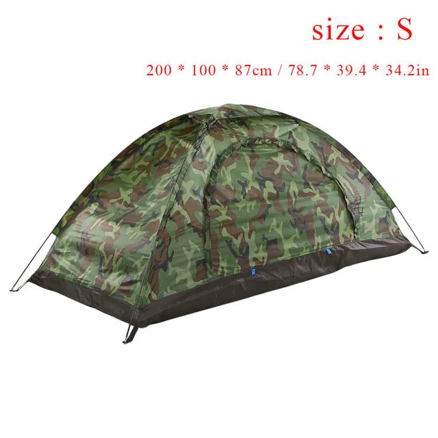 2 Person army green campingTent