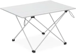 26" Folding Patio Aluminum Camping Table Lightweight Outdoor Compact Picnic Desk