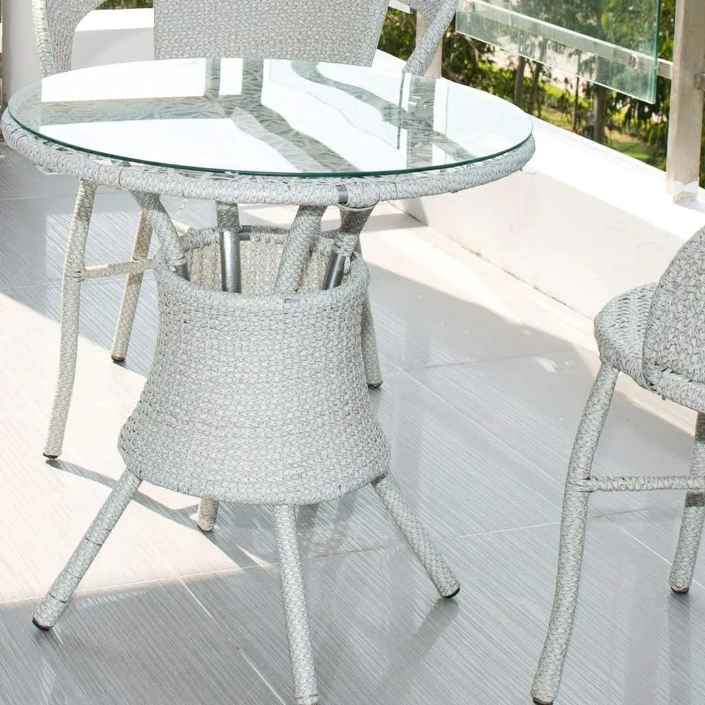 27 inch Round Glass Table Top - Tempered - 1/4" Thick Glass Surface, Safe Flat Polished, Multipurpose for Dining Table, Patio, Coffee and End Table