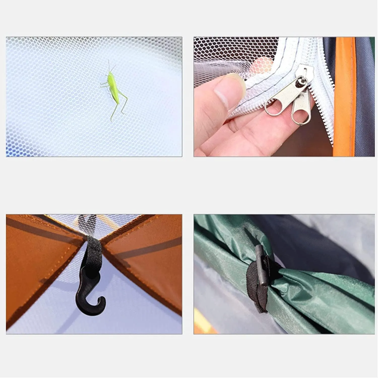 3-4 Person Automatic Family Camping Tent Camping Hiking Tipi Tent Easy to Set Up Waterproof Quick Folding for Beach Garden Camping Fishing Picnic (Color : A, Size : 34 Person)
