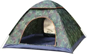 3-4 Person Automatic Family Camping Tent Camping Hiking Tipi Tent Easy to Set Up Waterproof Quick Folding for Beach Garden Camping Fishing Picnic (Color : B, Size : 34 Person)