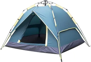 3-Person Camping Tent, Plug and Play Tent, Fully Automatic Waterproof Family Camping Tent, Detachable Canopy Tent, Suitable for Beach Camping and Hiking