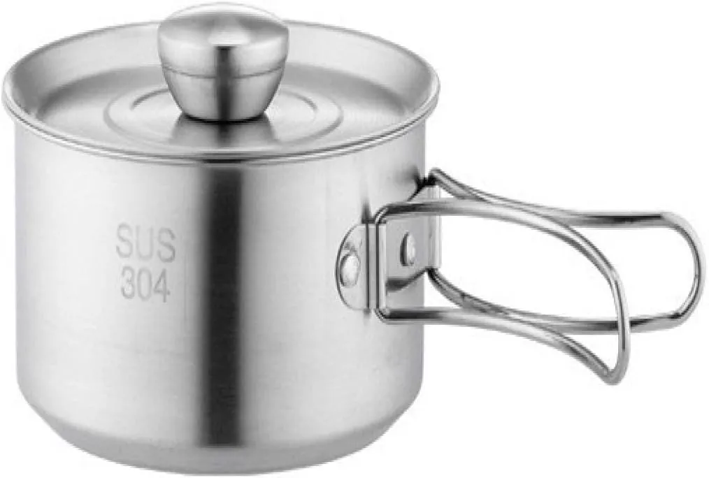 304 Stainless Steel Set Pot Camping Equipment