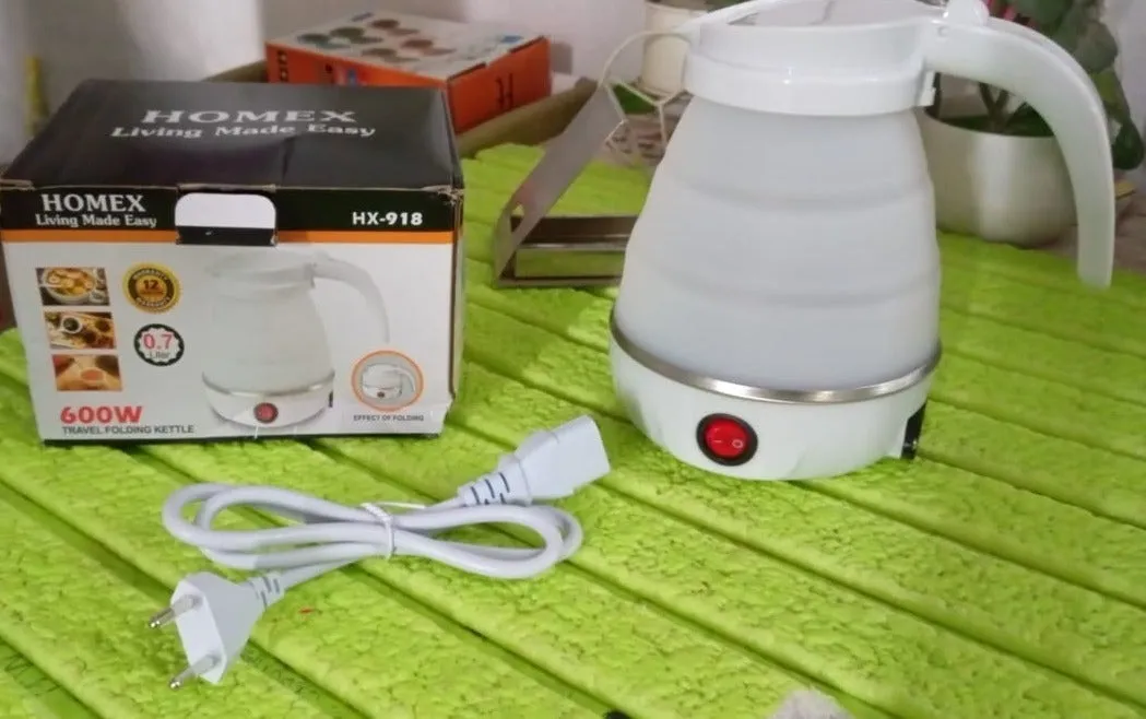 (304 Steel Folding Silicone) Travel Fast delivery 600W - & Price guarantee Kettle Electric Stainless