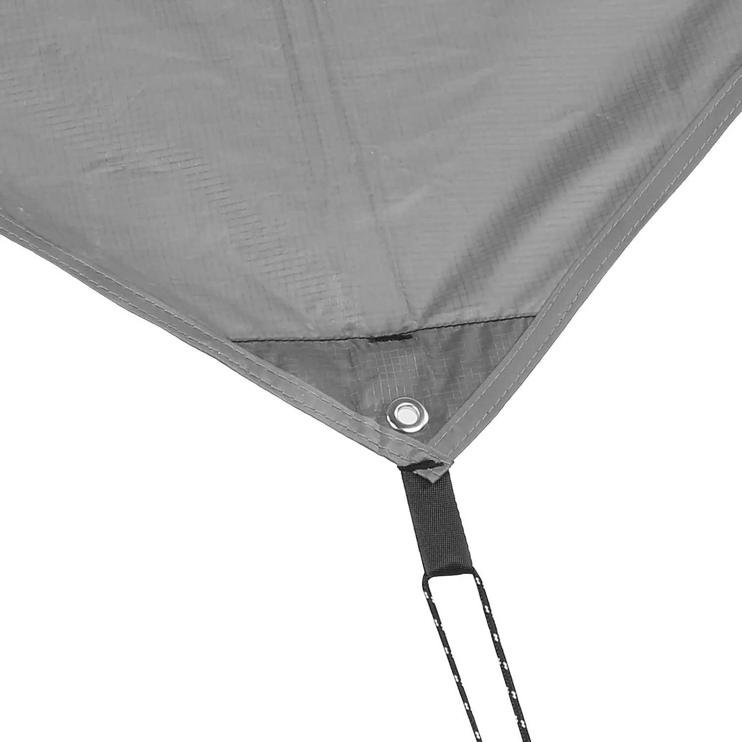 360x290cm Camping Cover Waterproof Multifunction Rhombus Canopy Beach Shade Cloth (Grey)