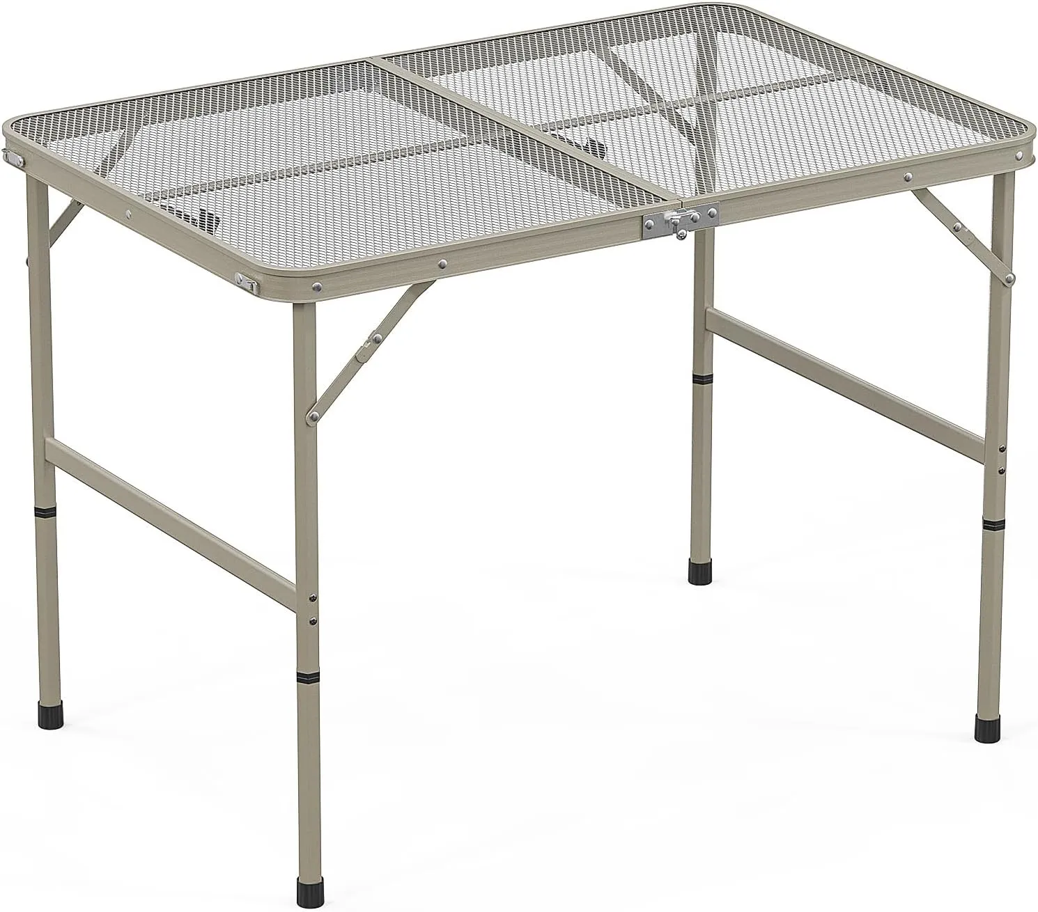 3ft Aluminum Folding Table - Lightweight Portable Outdoor Table with Locking Legs for Camping, Bbqs, Picnics, 3.6kg Compact Design & Easy Setup