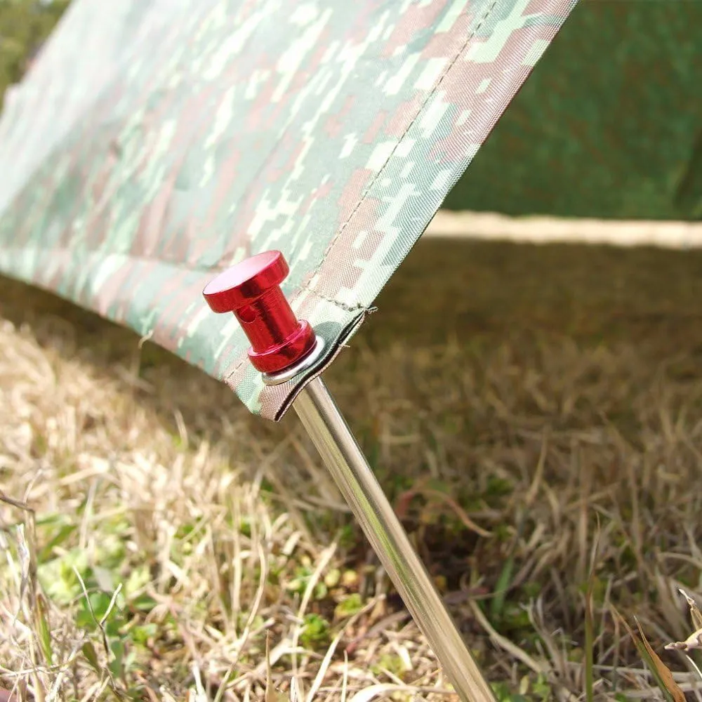 3m*3m Beach Ultralight Mat Beach Tent Pergola Awning Canopy Tarp Camping Barbecue and Picnic Ground Fabric Sun Shelter Camping