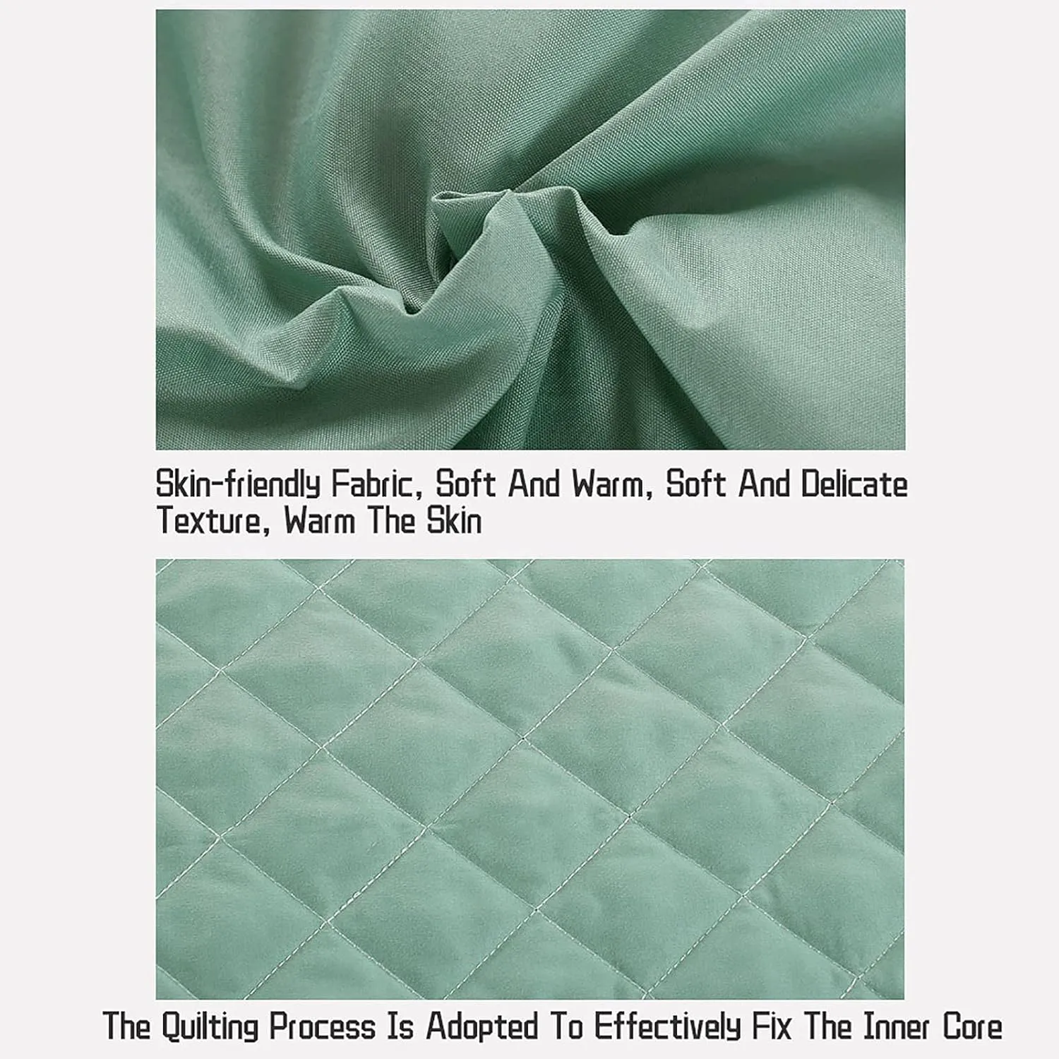 4-Piece Massage Table Sheet Set,Cotton Living Room Beauty Bed Cover Solid Color Stain-Resistant Massage Table Skirt Includes Pad and Face Rest Cover-Bean Paste-a 180x70cm(71x28inch)