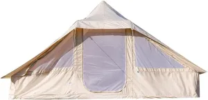 5-8 Man Camping Tent Waterproof 5000 PU Double Door Family Tent for Hiking Outdoor Festivals Backpacking Survival Travel