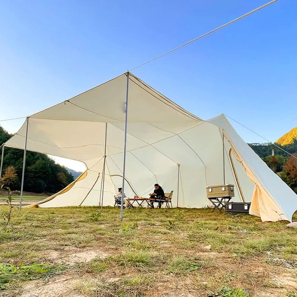 5-8 Person Tents for Camping with Porch Portable Cabana Tent Sun Shelter for Family Car Trip Festival Gathering and Picnic