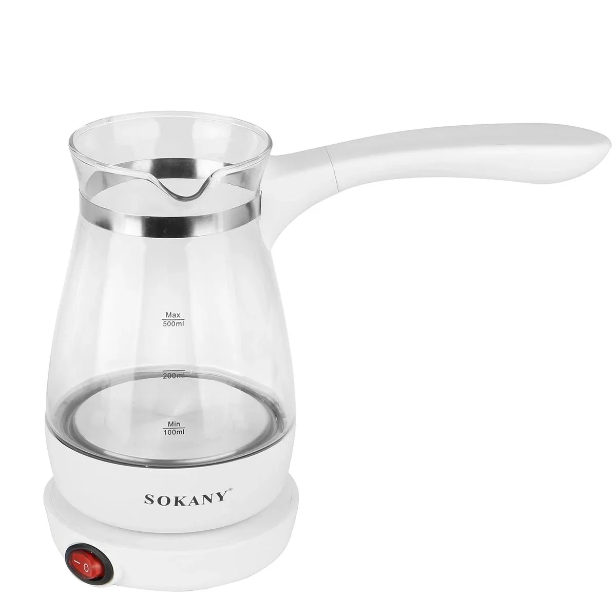 500Ml Electric Coffee Kettle 600W Coffee Maker Pot Portable Espresso Machine Fast Heat Resistant Eu Plug Waterproof