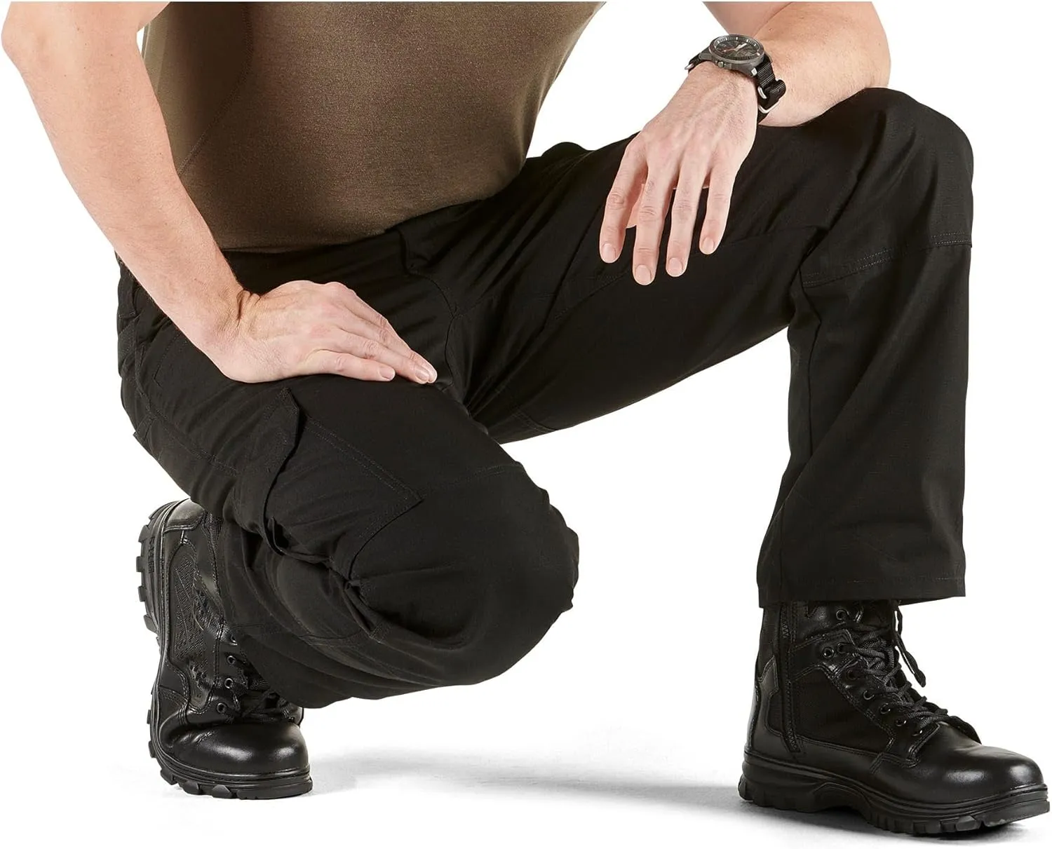 5.11 Tactical Taclite Pro Pants for Men, Cargo Work Pant, Ripstop Lightweight Performance, Style 74273ABR