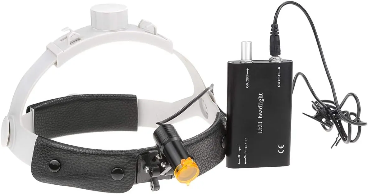 5W LED Head Light with Filter Headband Adjustable Light Spot Headlamp, RA-DY007H