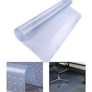60" x 46" Studded Chair Mat for Low Pile Carpet - 1/8" Thick