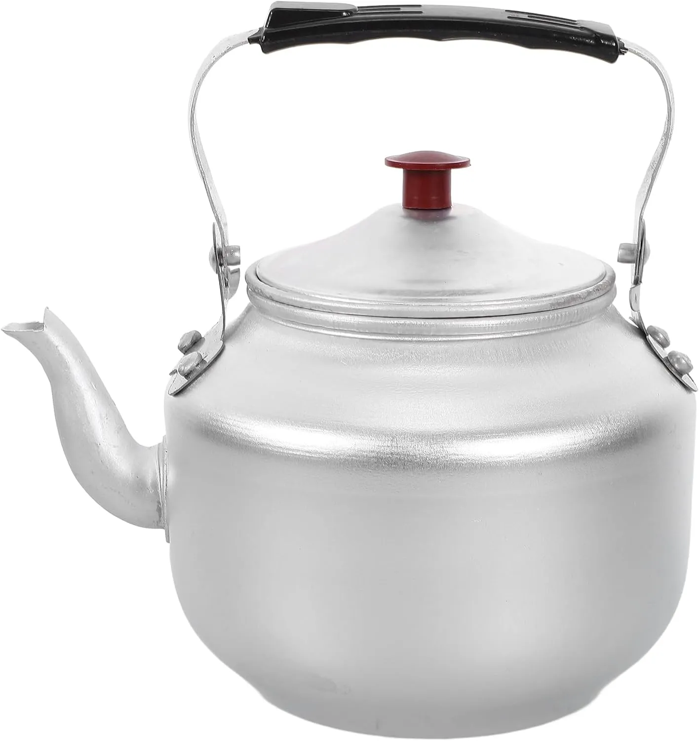6.9Inches Aluminum Alloy Stove Top Teakettle Kitchen Teapot Vintage Alloy Coffee Kettle Boiling Water Kettle Old Fashioned