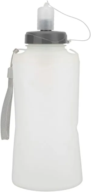 750ml Large Opening Diameter Folding Soft Kettle Portable Silicone Water Cup Outdoor Running Drinking Bottle for Outdoor Travel