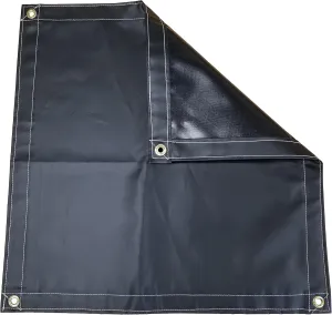 8 Ft. x 10 Ft. Black 18 Oz. Vinyl Tarp