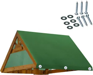 89 x 43inch Swing Set Replacement Tarp Cover Playground Tarp Replacement, Playset Roof Canopy Replacement Waterproof Cover for Outdoor Playset Swingset Playground