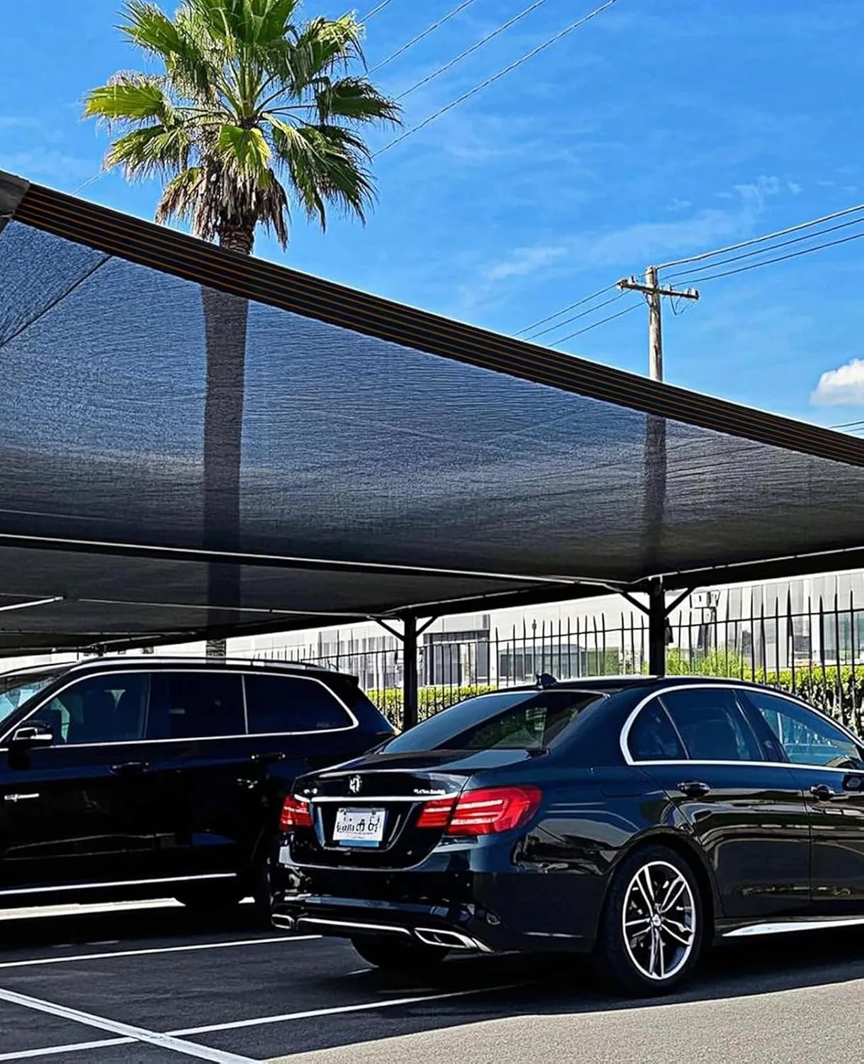 90% Shade Cloth,16x20ft Tear Resistant Sun Shade Net with Reinforced Grommet,Durable Garden Shade Tarp Cover for Greenhouse,Plant Cover, Chicken Coop,Patio and Pergola,Black