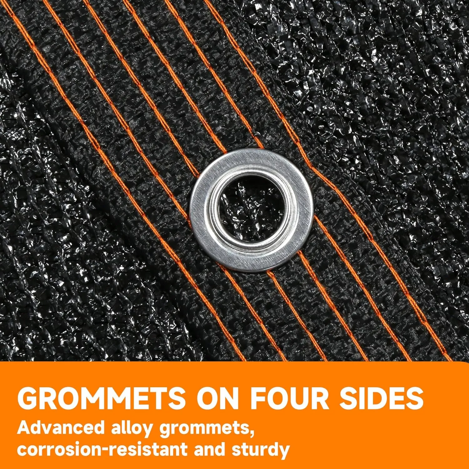 90% Shading Rate 10'x12' Black Shade Cloth,UV Resistant Durable Mesh Tarp with Grommets&Reinforced Edges, Shade Net Using for Plants Cover, Greenhouse, Dog Kennel, Patio, Chicken House