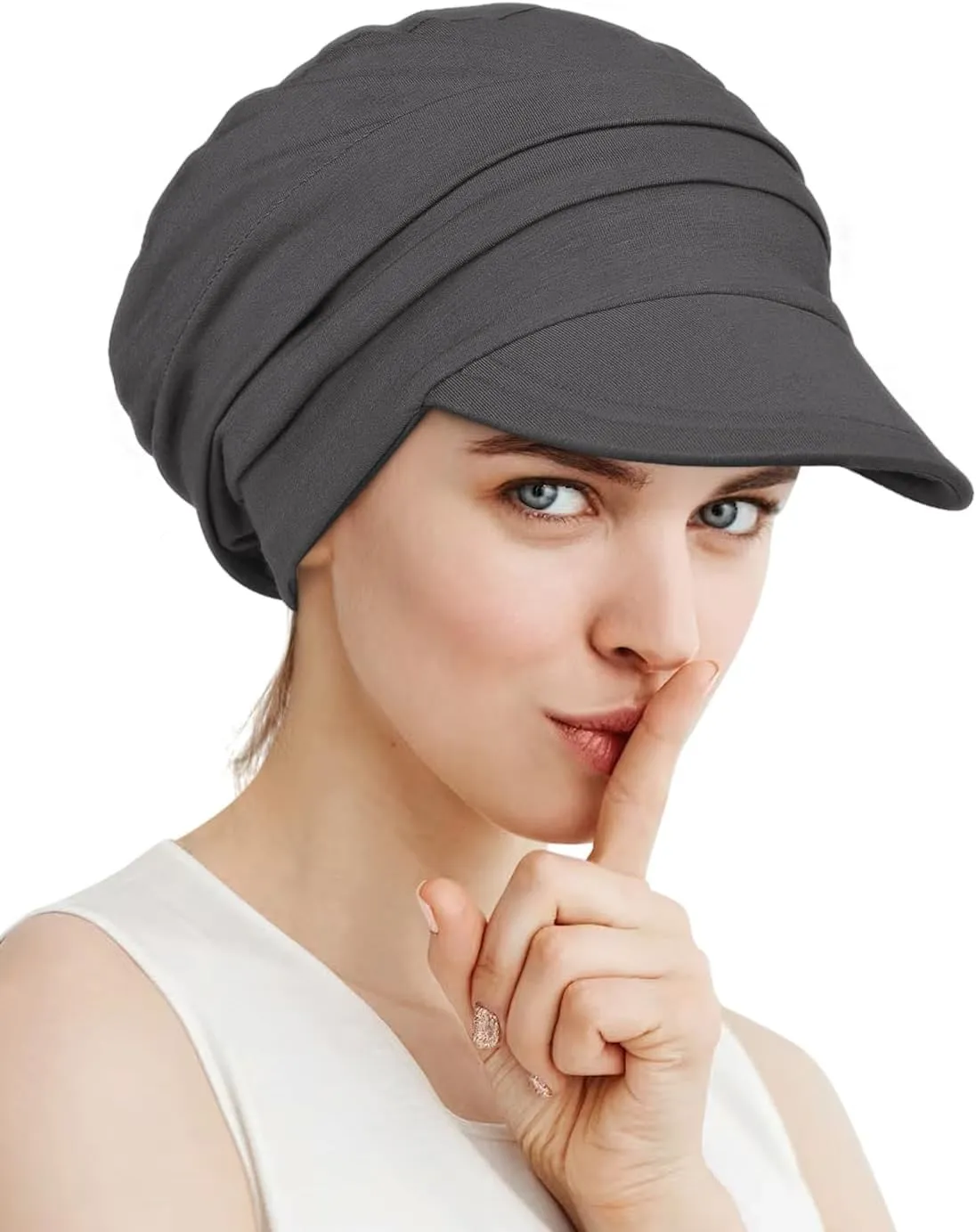 Alnorm Super Soft Breathable Viscose Slouch Hat Oversized Baseball Cap for Women