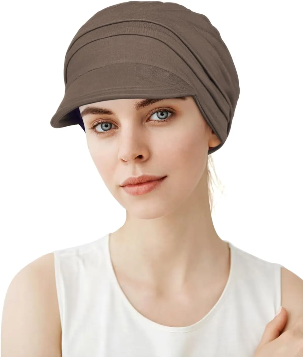 Alnorm Super Soft Breathable Viscose Slouch Hat Oversized Baseball Cap for Women