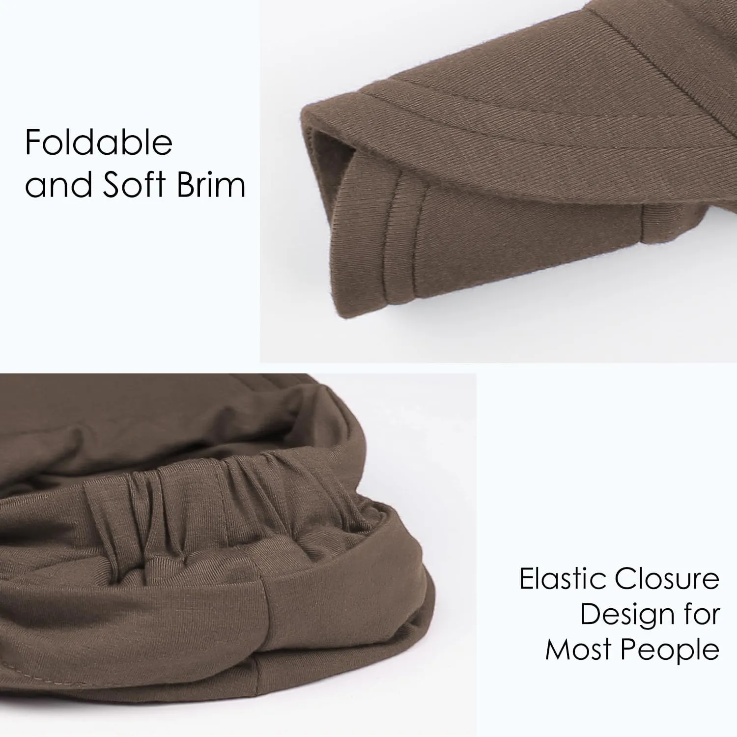 Alnorm Super Soft Breathable Viscose Slouch Hat Oversized Baseball Cap for Women