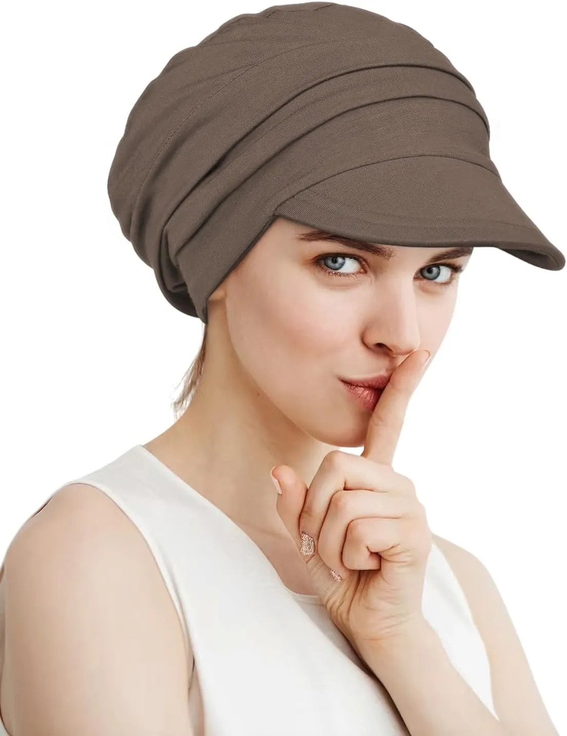 Alnorm Super Soft Breathable Viscose Slouch Hat Oversized Baseball Cap for Women