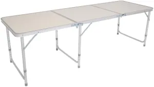 Aluminum Camping Folding Table (6ft Silver)