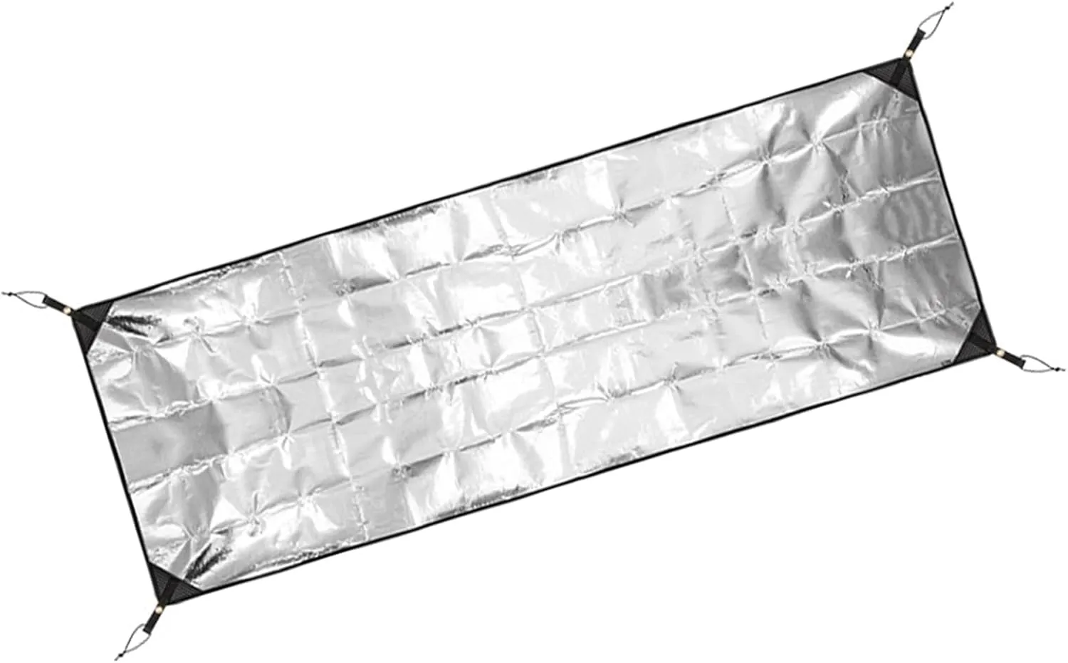 Aluminum Foil Foams Sleep Pad Double Side Waterproofs Foil Mat Sleep Tent Pad Thermal Insulating Mat Easy to Carry