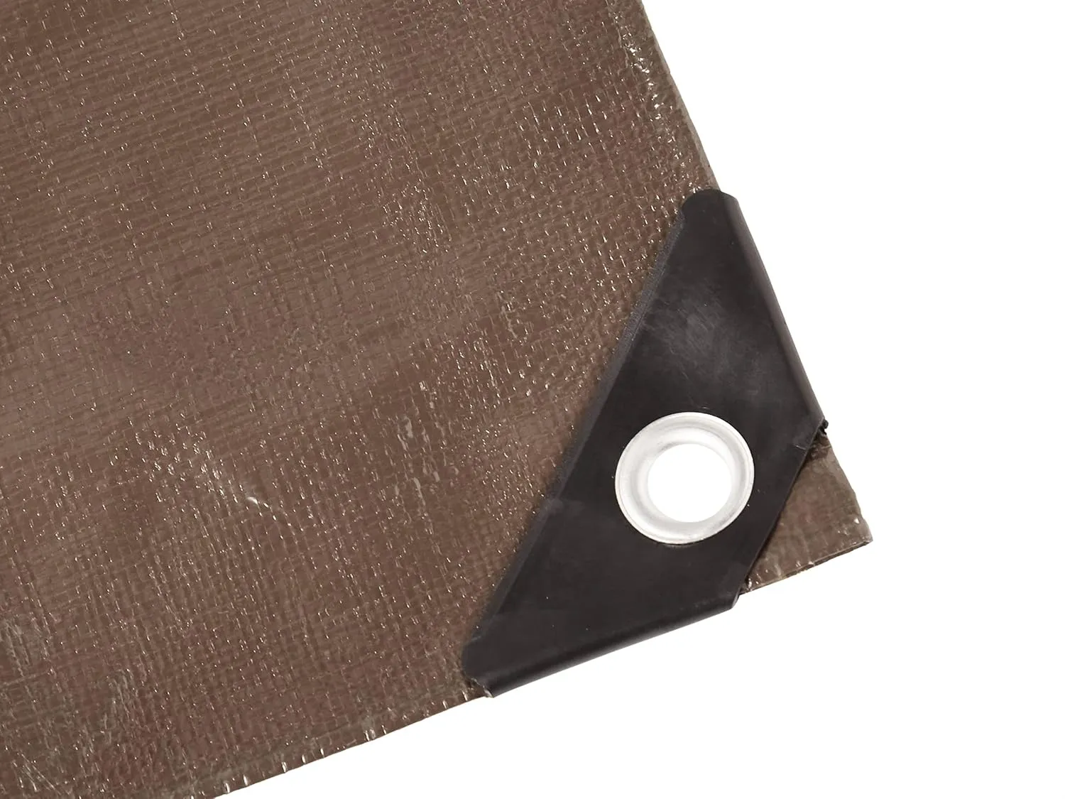 AmazonCommercial Multi Purpose Waterproof Poly Tarp Cover, 12x25ft, 16mil Thick, Silver/Black, 1-Pack