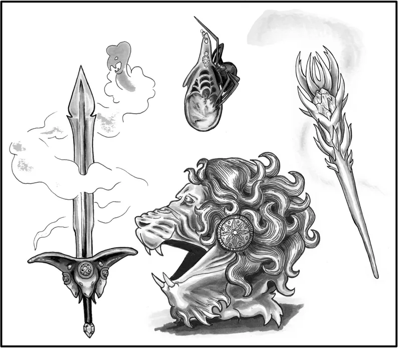 Ancient Undead Spider Wizard -Vinyl   PDF