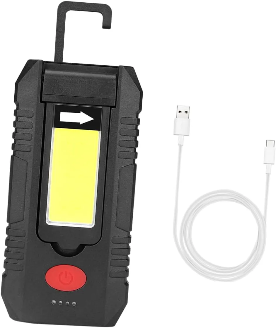 ARTIBETTER Magnetic Work Light Rechargeable Flashlight Big Flashlight Led Work Light for Camping Headlamp Rechargeable