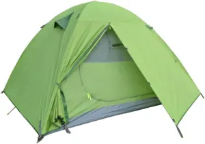 Backpacking Camping Tent, Lightweight 1-3 Tent Double Layer Waterproof Portable Aluminum Poles Travel Tents (2 Tent Orange220x140x110cm) (3 Tent Green220x180x140cm)
