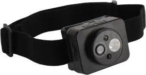 BAFOVY LED Headlamp Video Camcorder, 1080P Handsfree Running Light with 45 Deg Adjustment, Motion Sensor Wave On Off Light, Fast Charge Support
