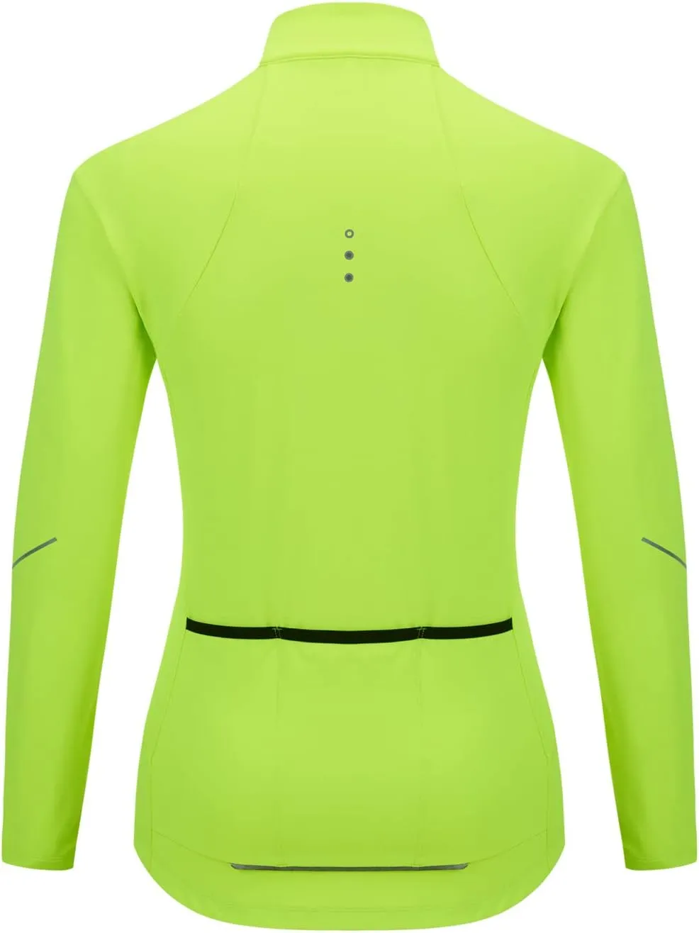 baleaf Women's Thermal Cycling Jersey Long Sleeve Winter 4 Pockets Bike Fleece Jackets Windproof Reflevtive Cold Weather