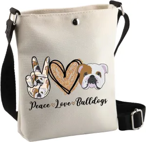 BDPWSS Bulldog Crossbody Purse - French Bulldog Lover Gift Bag